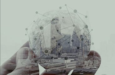 double-exposure-of-businessman-hand-showing-texture-the-world-concept-and-social-network-diagram-Elements-of-this-image-furnished-by-NASA-london-city-background-1-1